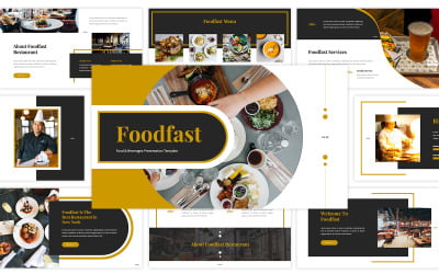 Foodfast -食物 &amp;amp; 饮料的幻灯片