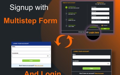 Signup Paginated Form Add-on Template