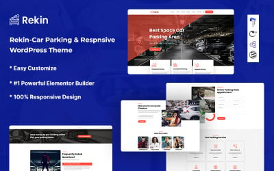 Rekin - Car Parking WordPress Theme