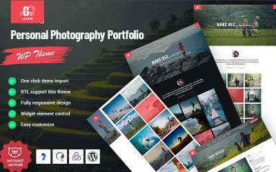 Gogrin - Personal Photography Portfolio WordPress Theme