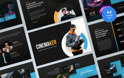 Movie Studio and Film Maker Presentation Keynote Template