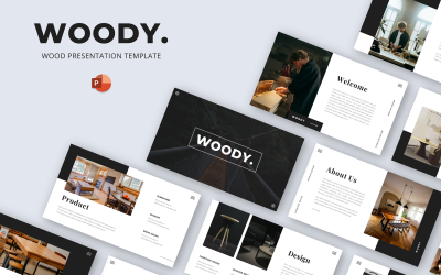 Woody PowerPoint-presentatiesjabloon