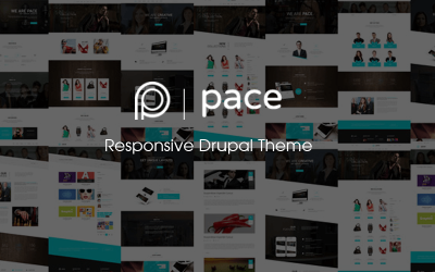 Pace - Responsivt MultiPurpose Drupal 9-tema