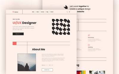 Barham - Personal Portfolio PSD Template