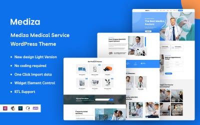 Mediza -医疗服务WordPress主题
