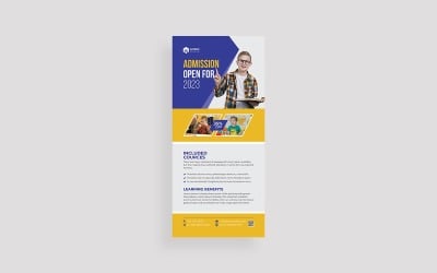 Kids School Admission Dl Flyer