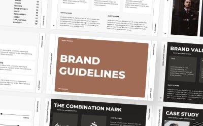 Sierra - Brand Guidelines 谷歌的幻灯片 Template