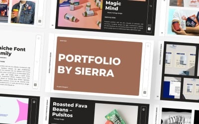 Sierra - Портфолио Google Slides Template