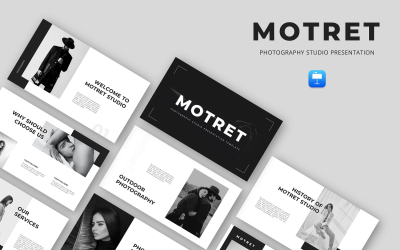 Motret - hlavní šablona fotografického studia