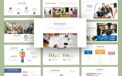 Kuinn Minimal Business PowerPoint Template