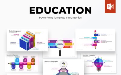 Education PowerPoint Infographics Template Designs