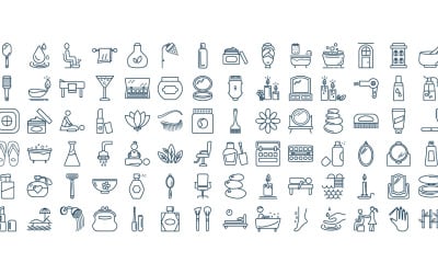Beauty and Spa Vector icons | AI | EPS | SVG
