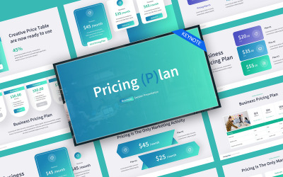 Pricing Plan Professional Keynote Template