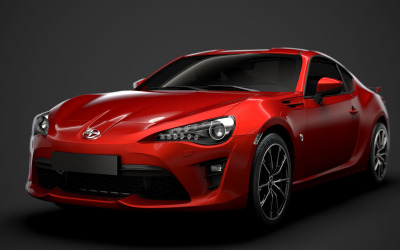 Scion FR-RS 20 86 2016 3D Model