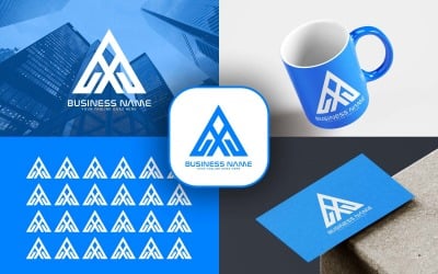 Professional AX Letter Logo Design For Your Business - Brand Identity