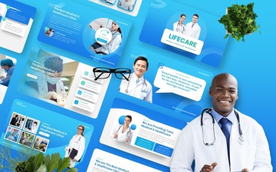 生活护理-医疗 &amp;amp; 医疗保健主题主题模板
