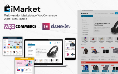 多供应商市场WooCommerce WordPress主题