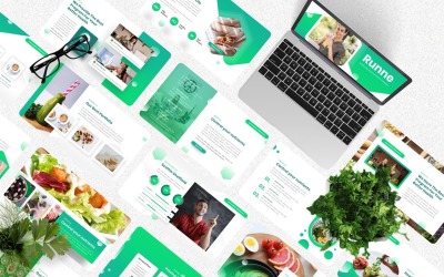 Runne - Googleslide-sjabloon voor gezond leven