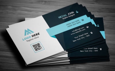 Creative Corporate Business Card Template 03