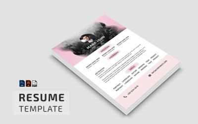 Photographer Resume Template