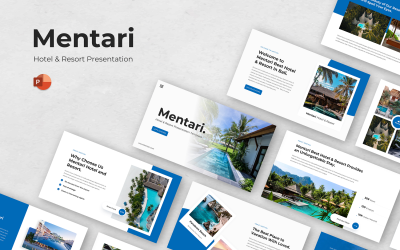 Mentari - PowerPoint-presentation för Hotel &amp;amp; Resort