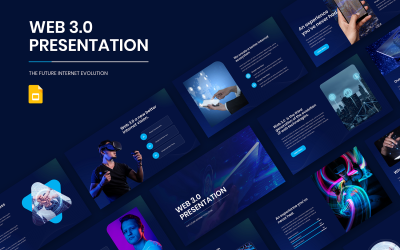 Шаблон презентації Google Slide WEB 3.0