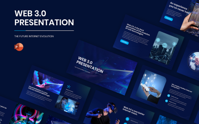 WEB 3.0 Powerpoint Presentation Template