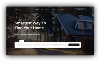 ABC.Estate - Real Estate PSD Template