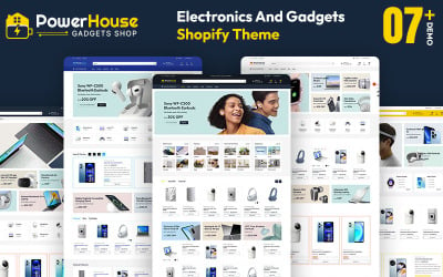 Powerhouse - Mega tienda de electrónica y gadgets Tema multiusos Shopify 2.0 Responsive