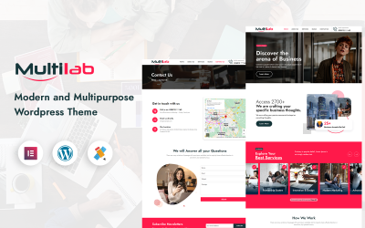 Multilab Consulting Business WordPress-Theme