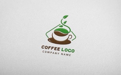 咖啡标志设计强烈表达