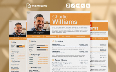 Civil Engineer Resume Template | Finish Resume