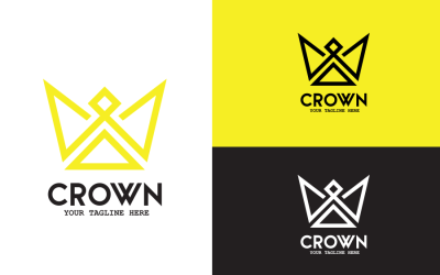New Abstract Crown Logo For Your Business