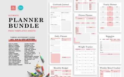 Balíček Canva Ultimate Planner Bundle Pack