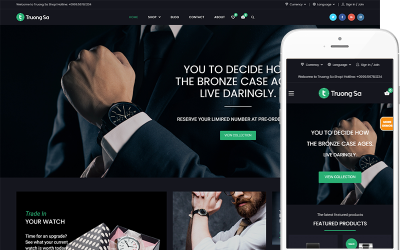 Truong Sa - Thema WooCommerce-thema voor online winkel voor sieraden en horloges