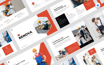 Renova - Home Repair &amp;amp; Renovation Keynote Template