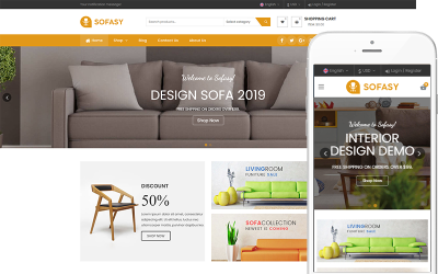 Sofasy - Thema voor meubels en interieur WooCommerce-thema