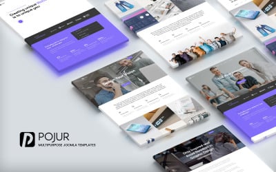 Pojur - Creative Agency Joomla 4 模板