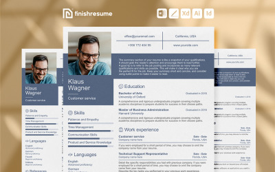 Customer service 简历模板 | Finish Resume