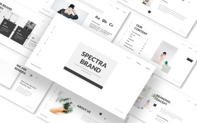 Spectra Branding Google Slides sablon