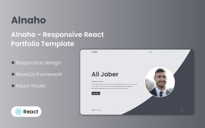 Alnaho - Responsive React Portfolio Template