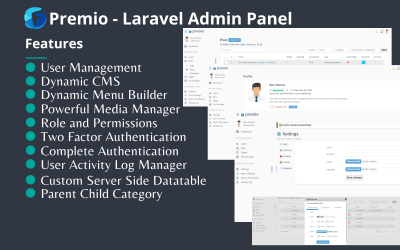 Natsume - Laravel Admin Starter