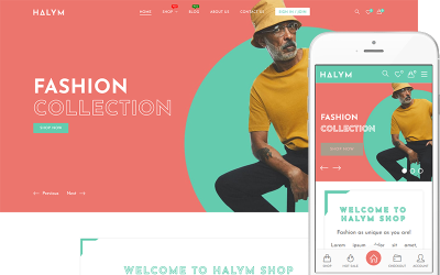Halym - Theme for Clothing &amp;amp; Fashion WooCommerce Theme