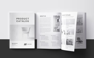 Furniture Catalog or A4 Catalog Template