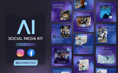 AI Social Media Kit - Artificial Intelligence