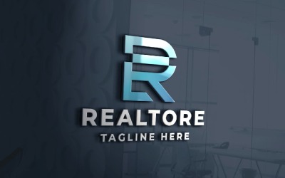 Realtore Letter R Logo Template