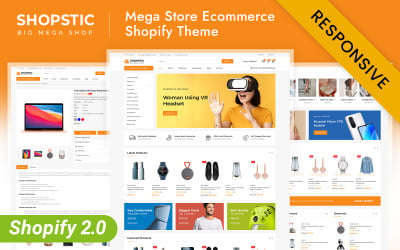 Shopstic - Mega Mağaza Shopify 2.0 Duyarlı Teması