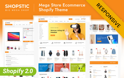 Shopstic - Mega Store Shopify 2.0 Tema Responsivo
