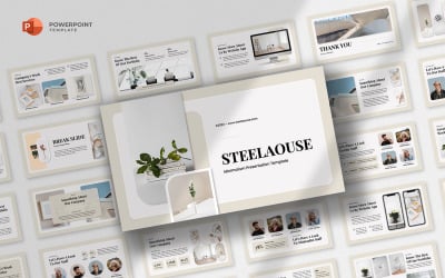 Steelaouse - Minimalista Powerpoint sablon