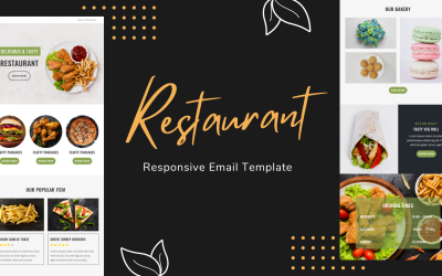 Restaurant – Multipurpose Responsive Email Template